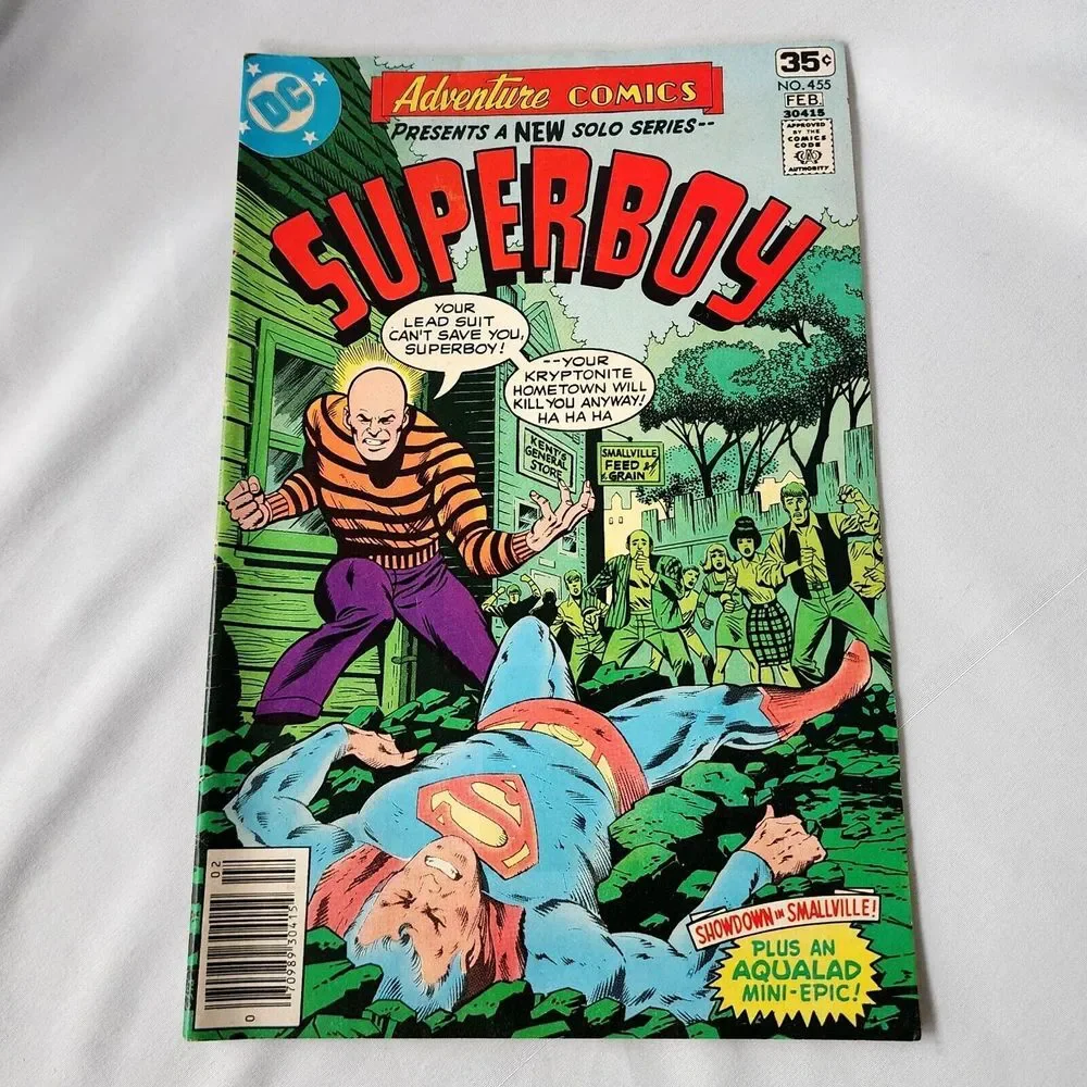 Adventure Comics #455 DC Comics 1978 Superboy Superman Lex Luthor Al Milgrom